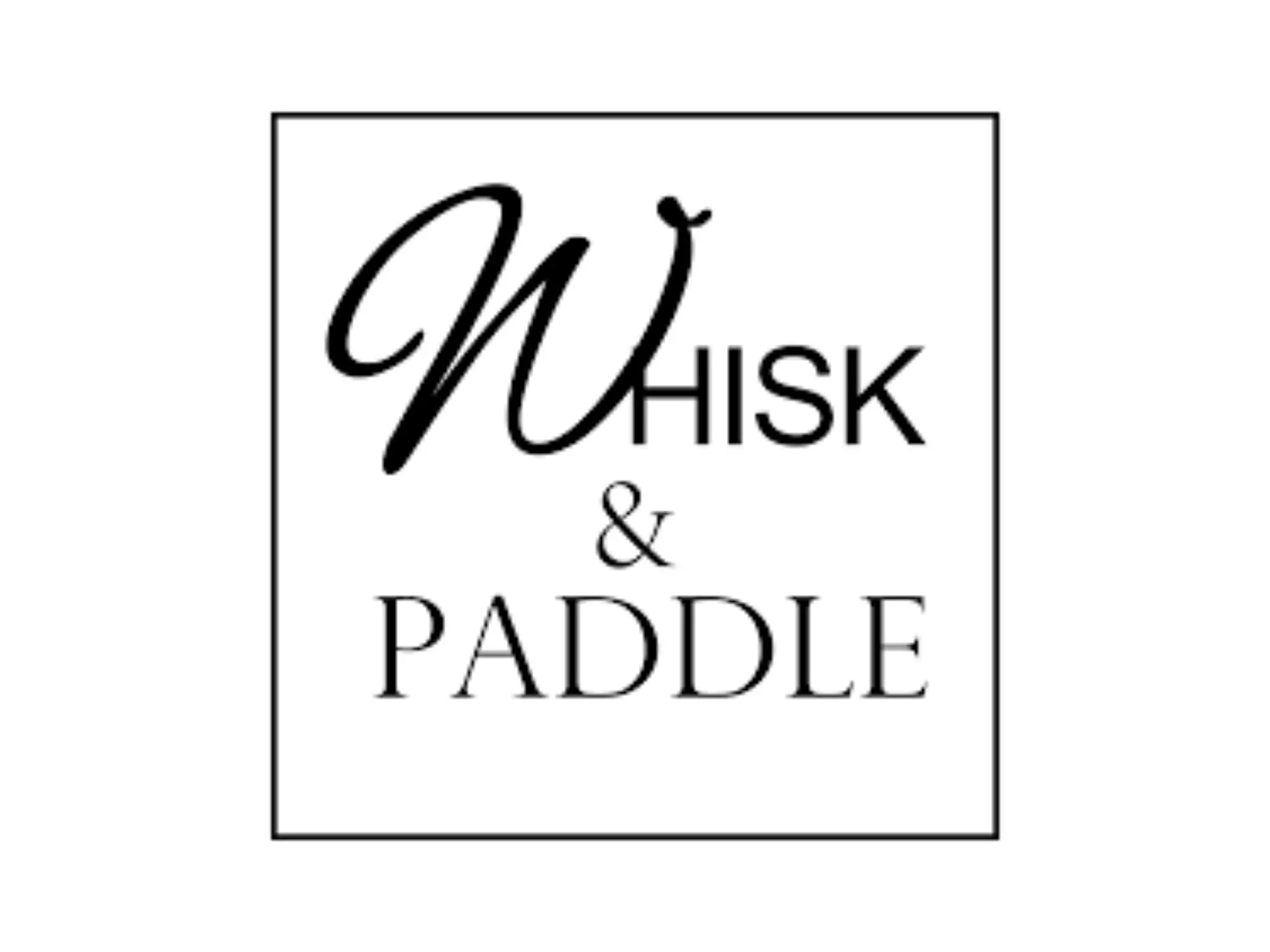 Zoom Visual Client - WHISK AND PADDLE Logo